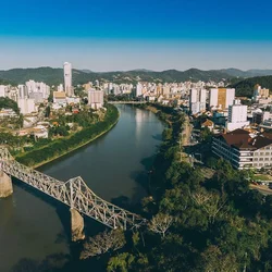 Blumenau - SC - Cidade atendida pela Staka Estruturas com pré-moldados de qualidade