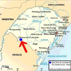 Sant'Ana do Livramento - RS - Cidade atendida pela Staka Estruturas com pré-moldados de qualidade